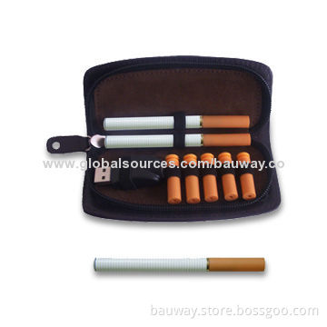 Fashionable Wallet Style Leather Case, Can Hold E-cigarette and Accessories from Bauway